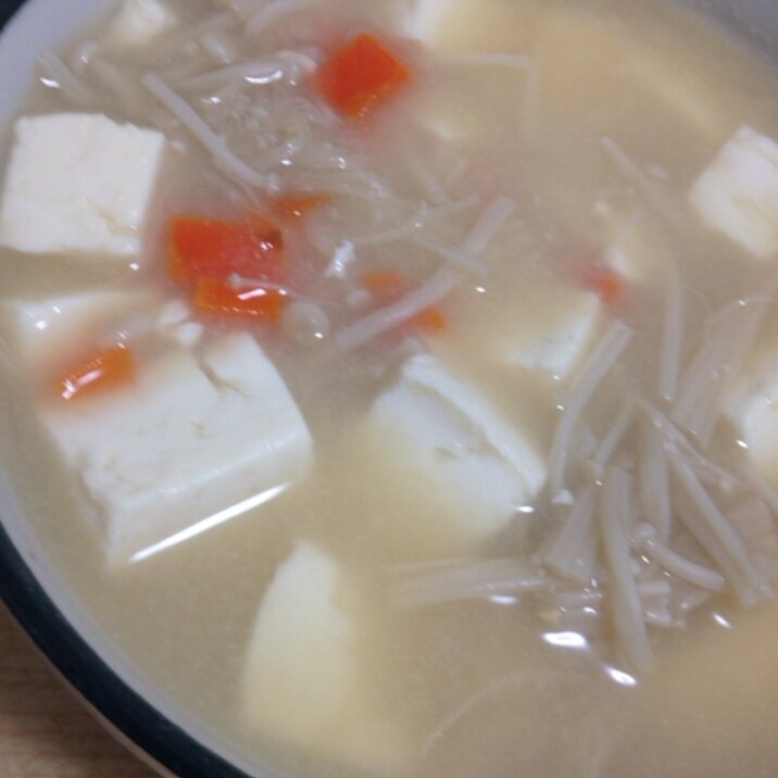 簡単！豆腐を食べる味噌汁